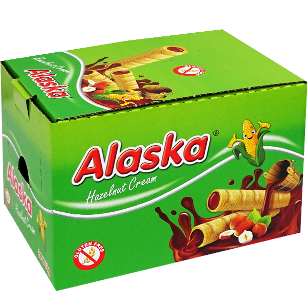 Alaska Hazelnut cream (24 x18g) x16