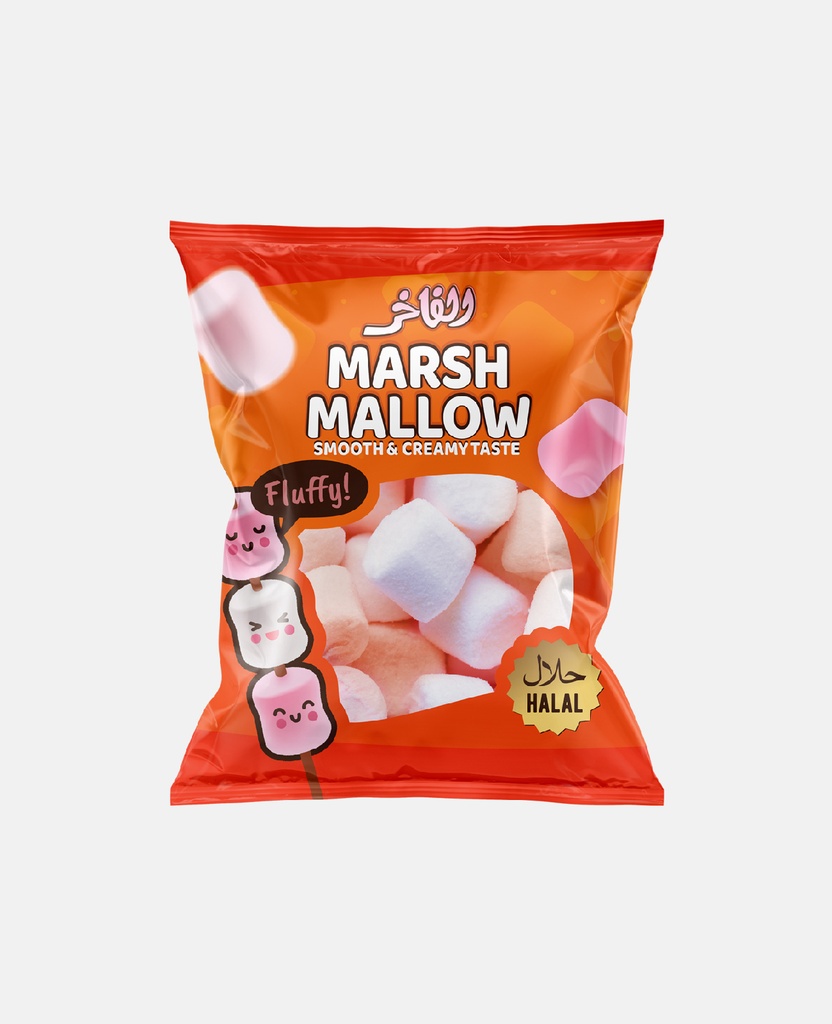ALfakhr Marshmallow halal 65gx28 Orange