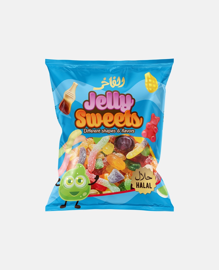 ALfakhr jelly sugared Bears halal 80 gx30 Blue