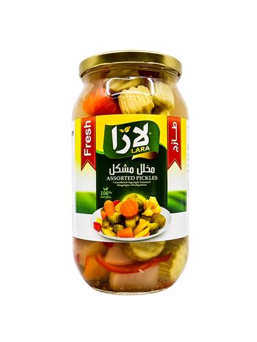LARA Assorted Pickles  mix 650gx12