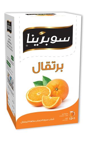   SOBRINA juice Powder Orange (12x1L) × 12 st