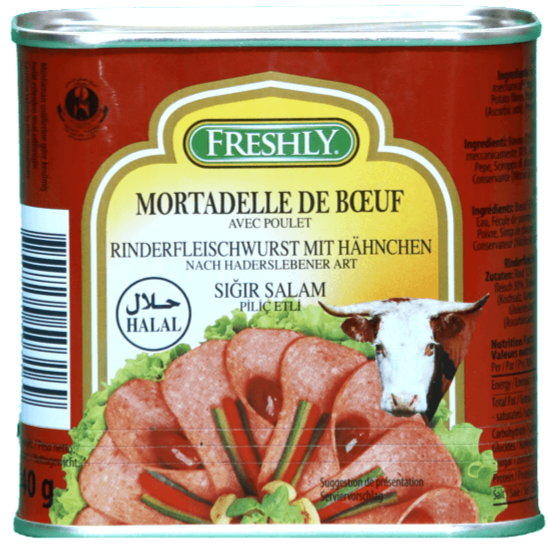 FRESHLY Luncheon beffe 340 gr x 12