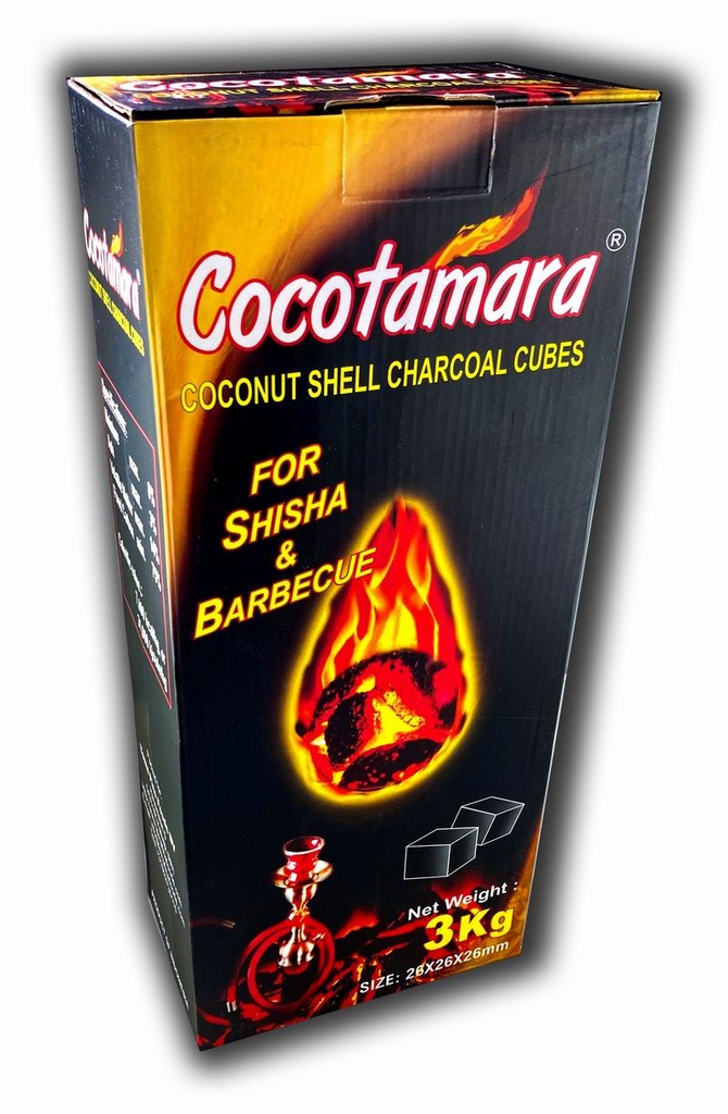 Cocotamara coconut 26 charcoal 3kgx5