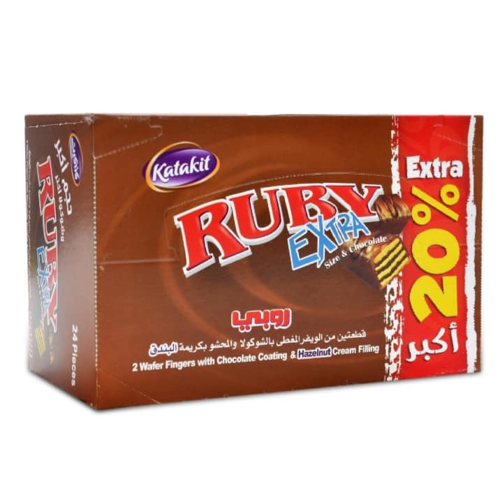 Ruby Hazelnuss angebot (10+1)  x24 
