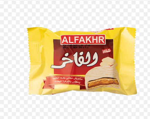 [bs 014] Alfakher white chocolate biscuits 30 x24 X6