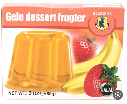 [ji 011] Blue Mill Gelatin Mixed Fruits (48 x 85 gr.