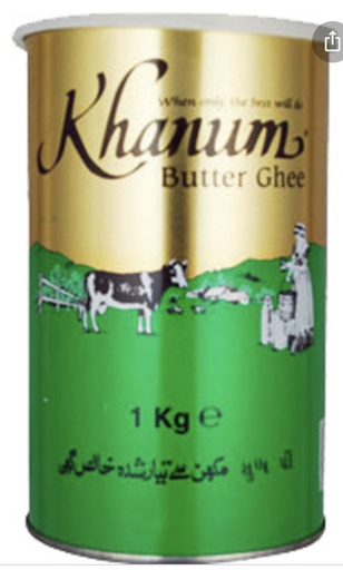 [sm 015] Khanum Butter Ghee 6x2000