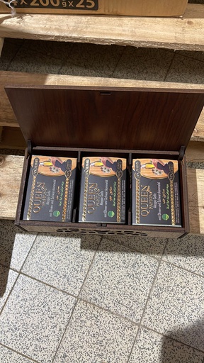 [mn 026] Laurel soap wooden box1x3