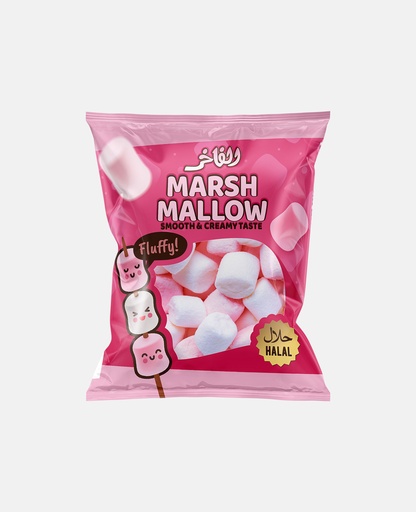 [sn 019] ALfakhr Marshmallow halal 65gx28 pink