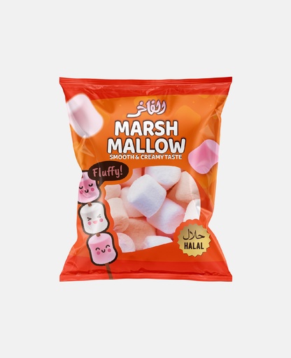 [sn 018] ALfakhr Marshmallow halal 65gx28 Orange
