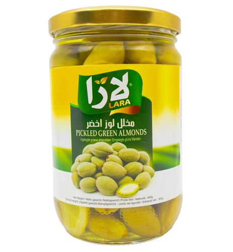 [ml 009] LARA Pickled Green Almonds 400gx12