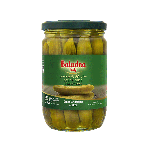 [kh 010] BALADNA eingelegte Gurken 660gx12